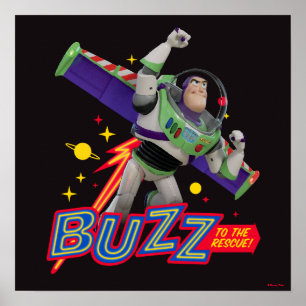 Toy Story 4 Buzz To The Rescue! Poster