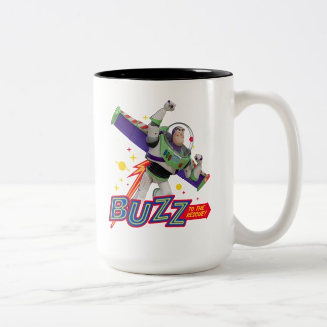 Toy Story 4 | Buzz To The Rescue! Two-Tone Coffee Mug (Right)