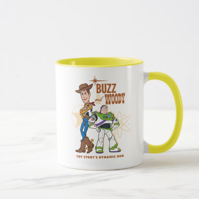 Toy Story 4 | Buzz & Woody "Dynamic Duo" Mug (Right)