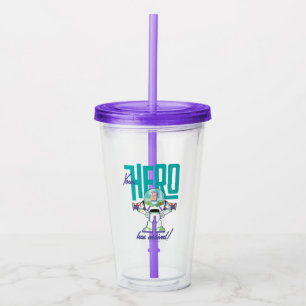 Toy Story 4   Buzz "Your Hero Has Arrived" Acrylic Tumbler