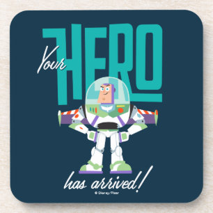 Toy Story 4   Buzz "Your Hero Has Arrived" Coaster