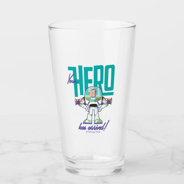Toy Story 4 | Buzz "Your Hero Has Arrived" Glass (Front)