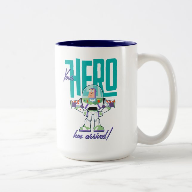 Toy Story 4 | Buzz "Your Hero Has Arrived" Two-Tone Coffee Mug (Right)