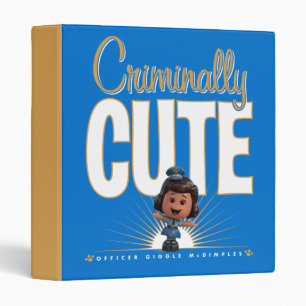 Toy Story 4 "Criminally Cute" Giggle McDimples Binder