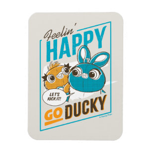 Toy Story 4   Feelin' Happy Go Ducky Magnet