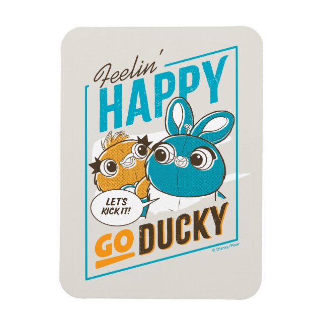 Toy Story 4 | Feelin' Happy Go Ducky Magnet (Vertical)