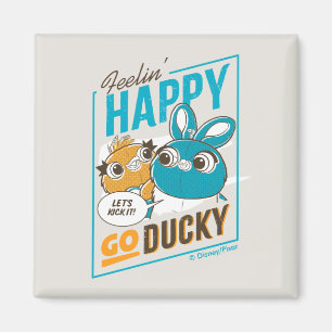 Toy Story 4   Feelin' Happy Go Ducky Magnet