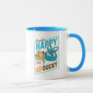 Toy Story 4   Feelin' Happy Go Ducky Mug