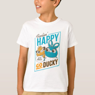Toy Story 4   Feelin' Happy Go Ducky T-Shirt