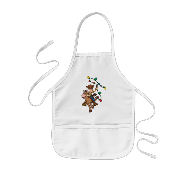 Toy Story 4 | Forky & Candy Cane Kids Apron (Front)
