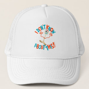 Toy Story 4   Forky "I Don't Know About This!" Trucker Hat
