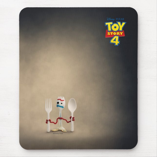 Toy Story 4 | Forky Theatrical Poster Mouse Pad (Front)