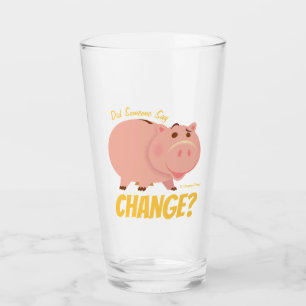 Toy Story 4   Hamm Illustration Glass