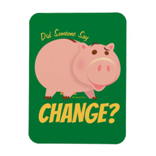 Toy Story 4   Hamm Illustration Magnet