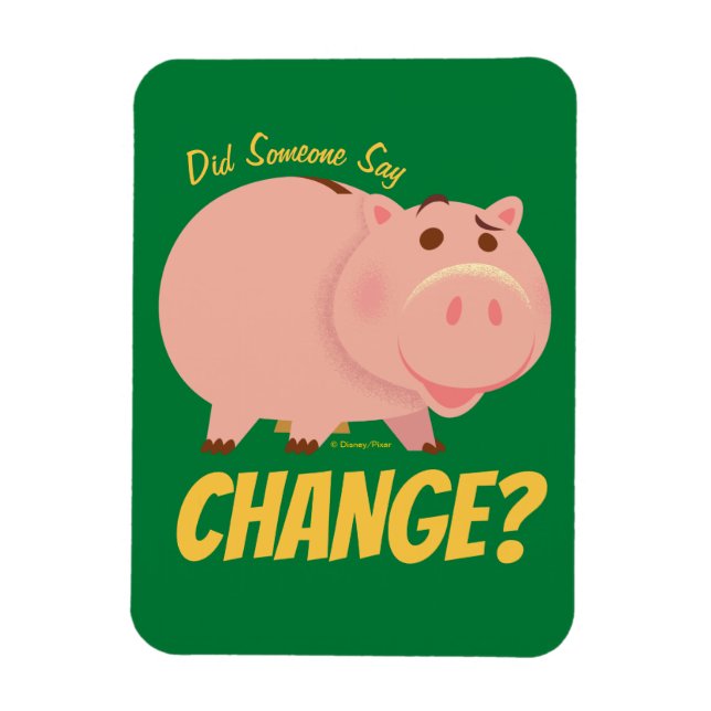 Toy Story 4 | Hamm Illustration Magnet (Vertical)