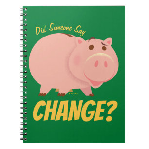 Toy Story 4   Hamm Illustration Notebook