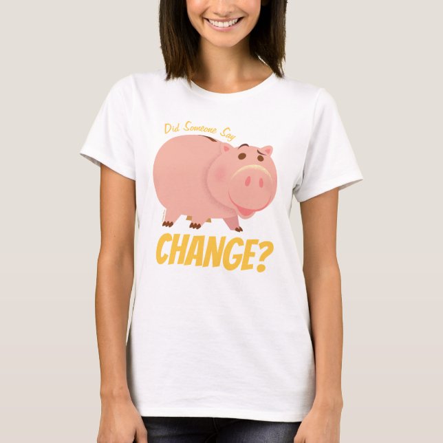 Toy Story 4 | Hamm Illustration T-Shirt (Front)