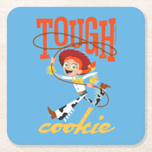 Toy Story 4 Jessie "Tough Cookie" Square Paper Coaster