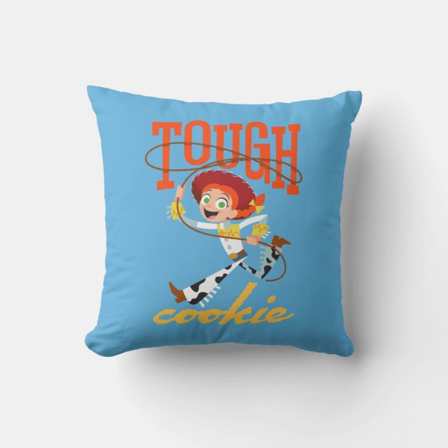 Toy Story 4 | Jessie "Tough Cookie" Throw Pillow (Front)