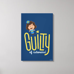 Toy Story 4   McDimples "Guilty of Cuteness" Canvas Print
