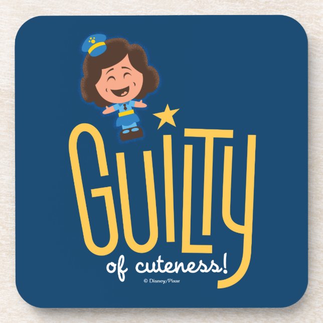 Toy Story 4 | McDimples "Guilty of Cuteness" Coaster (Front)