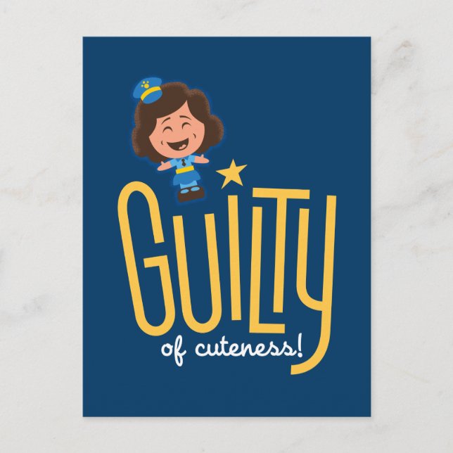 Toy Story 4 | McDimples "Guilty of Cuteness" Postcard (Front)