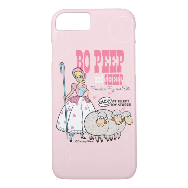 Toy Story 4 | Retro Bo Peep Figure Set Ad Case-Mate iPhone Case (Back)