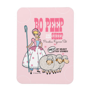 Toy Story 4   Retro Bo Peep Figure Set Ad Magnet