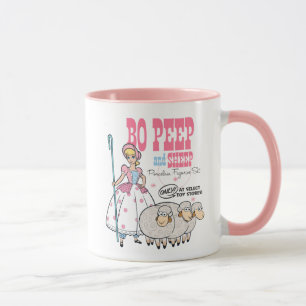 Toy Story 4   Retro Bo Peep Figure Set Ad Mug