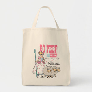 Toy Story 4   Retro Bo Peep Figure Set Ad Tote Bag