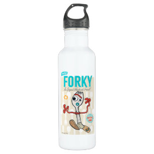 Toy Story 4   Retro Forky Toy Ad 710 Ml Water Bottle