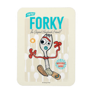 Toy Story 4   Retro Forky Toy Ad Magnet