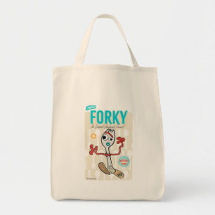 Toy Story 4   Retro Forky Toy Ad Tote Bag