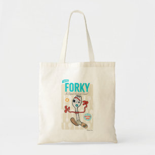 Toy Story 4   Retro Forky Toy Ad Tote Bag