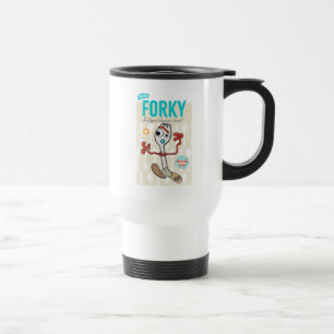 Toy Story 4   Retro Forky Toy Ad Travel Mug