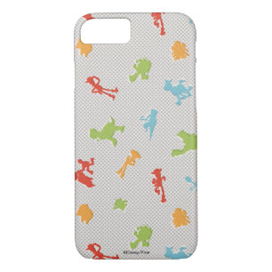 Toy Story 4   Retro Toy Shape Toss Pattern Case-Mate iPhone Case
