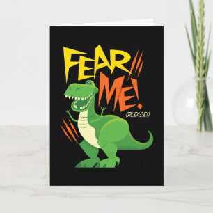 Toy Story 4   Rex "Fear Me!" Card