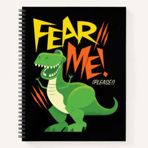 Toy Story 4   Rex "Fear Me!" Notebook