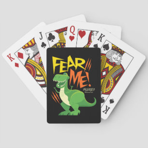 Toy Story 4   Rex "Fear Me!" Playing Cards