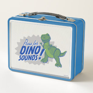 Toy Story 4 Rex "Press For Dino Sounds" Metal Lunch Box