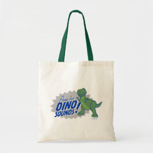 Toy Story 4   Rex "Press For Dino Sounds" Tote Bag