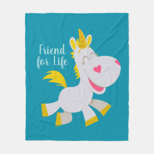 Toy Story 4   Smiling Buttercup Illustration Fleece Blanket