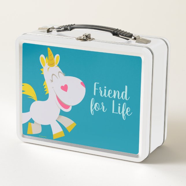 Toy Story 4 | Smiling Buttercup Illustration Metal Lunch Box (Front)