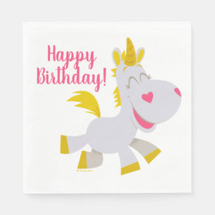 Toy Story 4   Smiling Buttercup Illustration Napkin