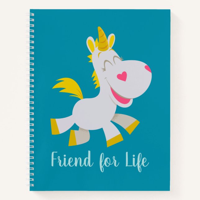 Toy Story 4 | Smiling Buttercup Illustration Notebook (Front)
