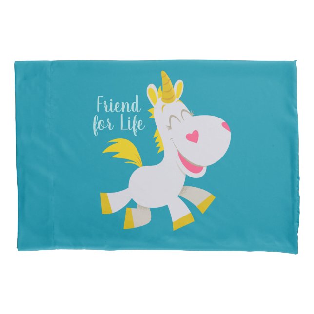 Toy Story 4 | Smiling Buttercup Illustration Pillowcase (Front)