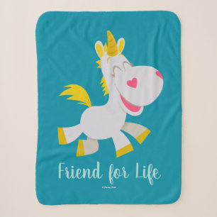 Toy Story 4 Smiling Buttercup Illustration Sherpa Blanket