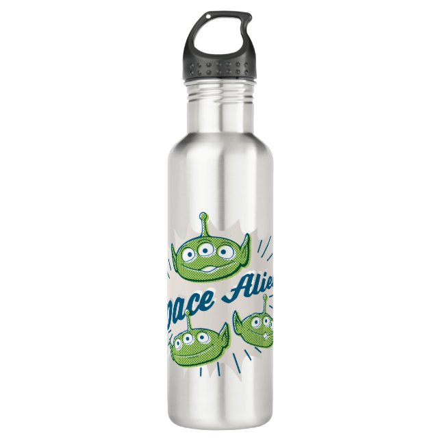 Toy Story 4 | "Space Aliens" Retro Graphic 710 Ml Water Bottle (Front)