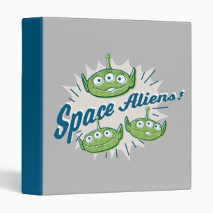 Toy Story 4   "Space Aliens" Retro Graphic Binder