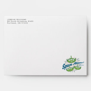 Toy Story 4   "Space Aliens" Retro Graphic Envelope